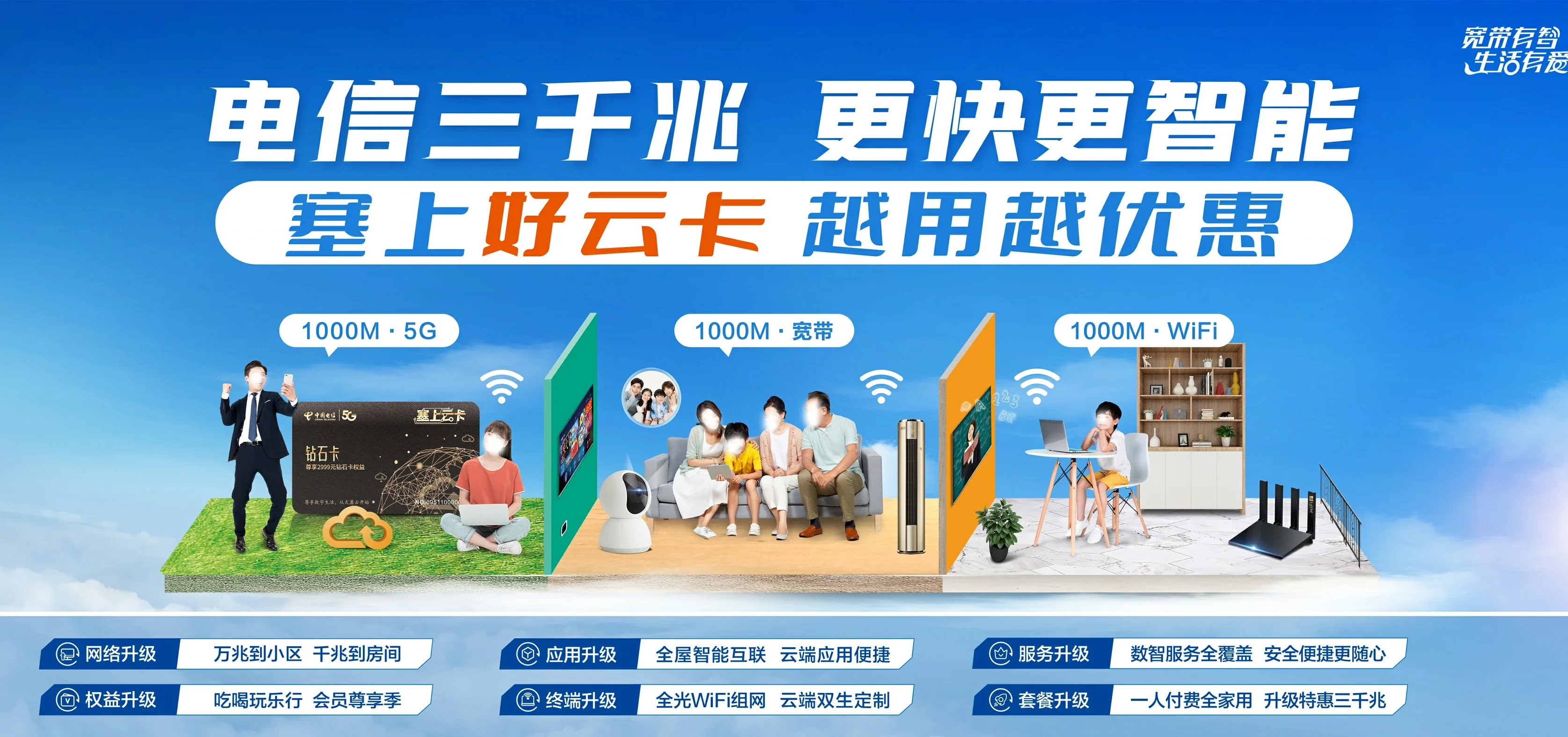 中国电信 白云区电信宽带 宽带套餐